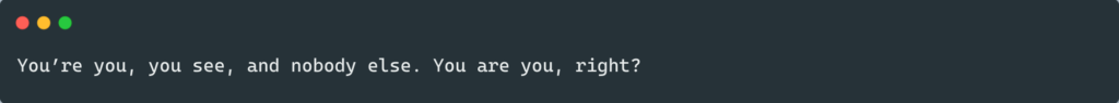 Using %s 