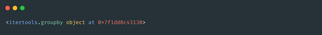 Return type