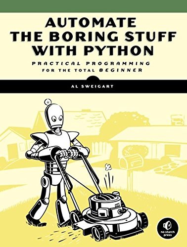 Python Book - Automate the Boring Stuff with Python