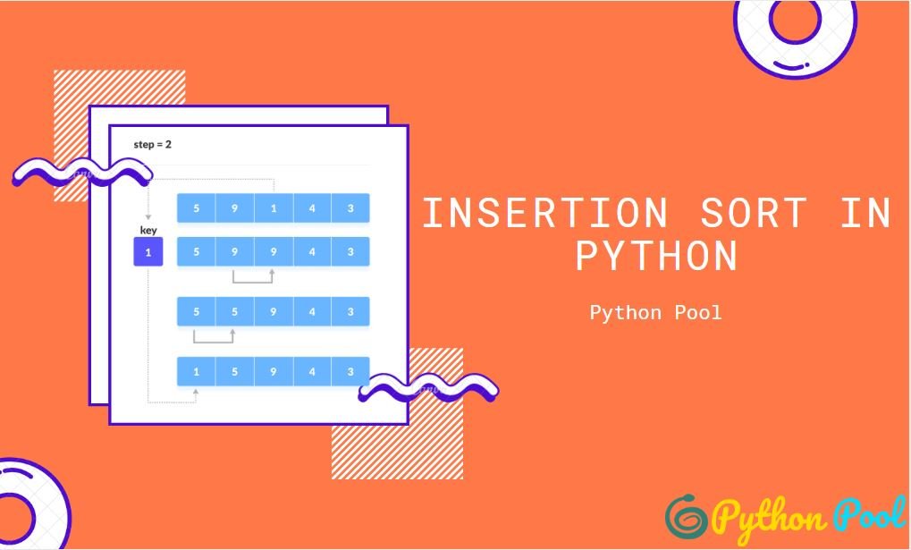 insertion sort python
