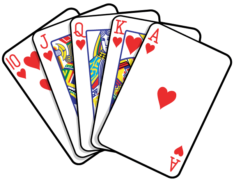 python insertion sort deck of cards