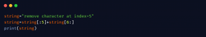 7 Ways to Remove Character From String Python - Python Pool