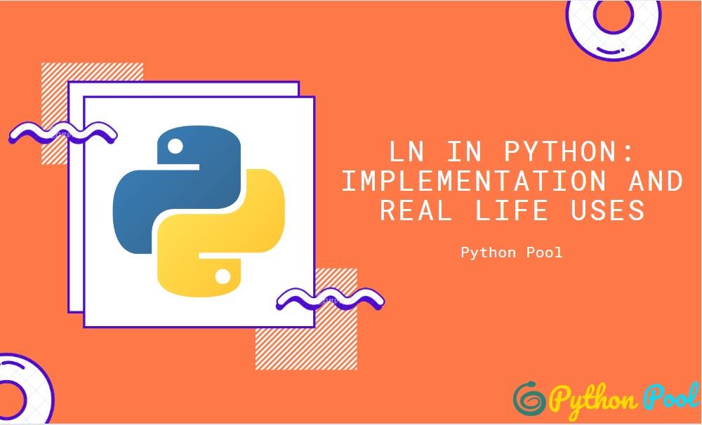 ln in python