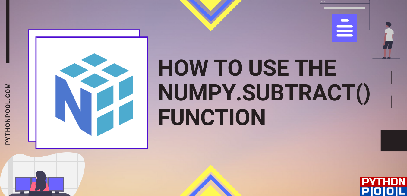 numpy subtract