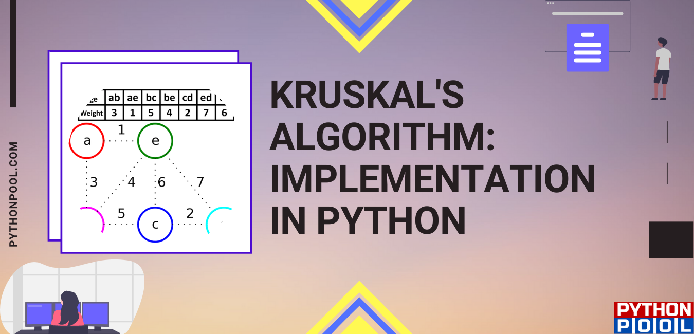 kruskal's algorithm python