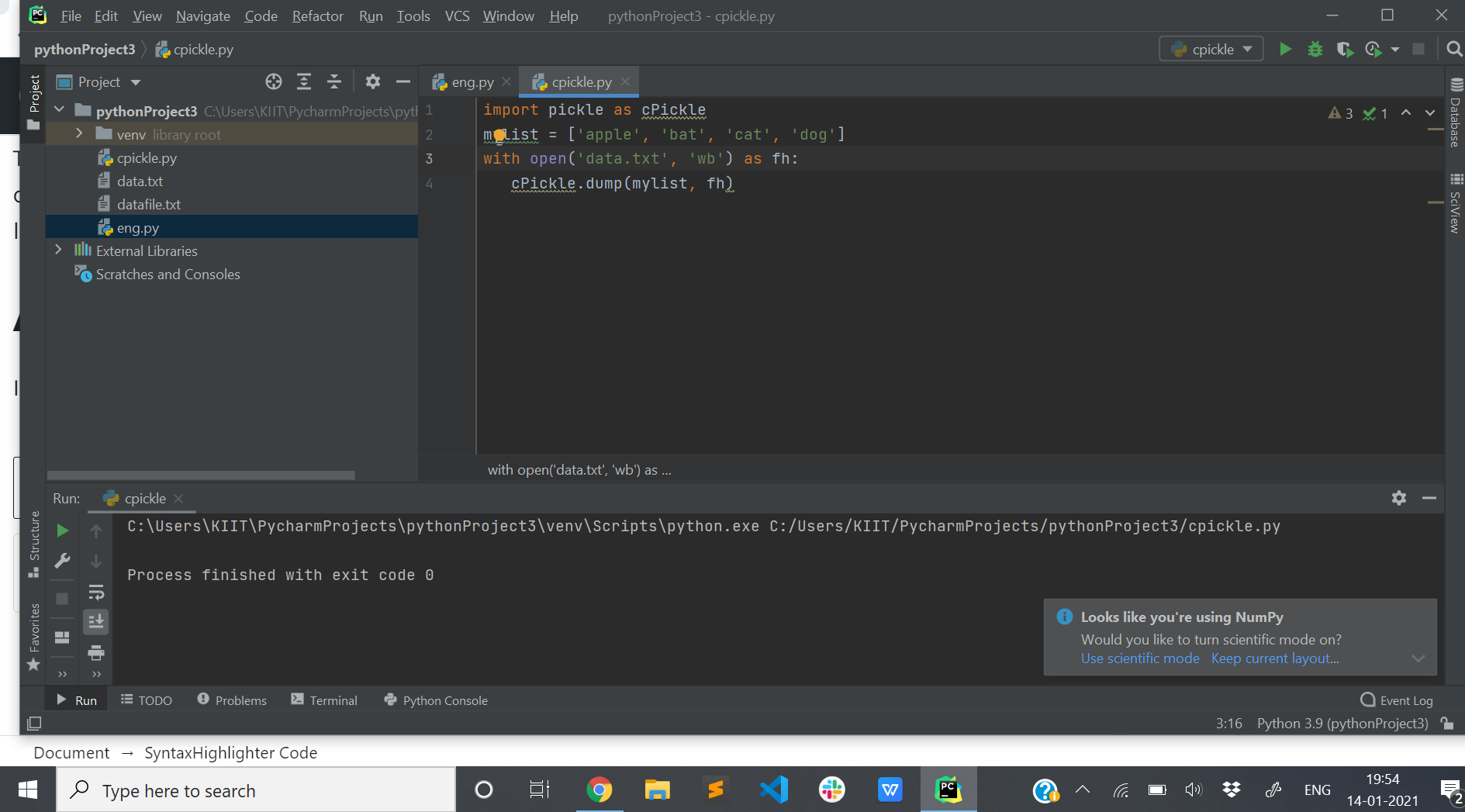cPickle in Python Explained With Examples - Python Pool