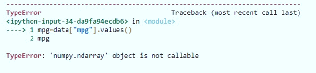 Numpy.Ndarray Object Is Not Callable: Error And Resolution - Python Pool