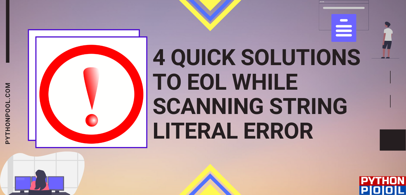 EOL While Scanning String Literal Error