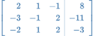 Illustration of Gaussian Elimination with Example