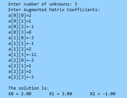 Implementation in Python