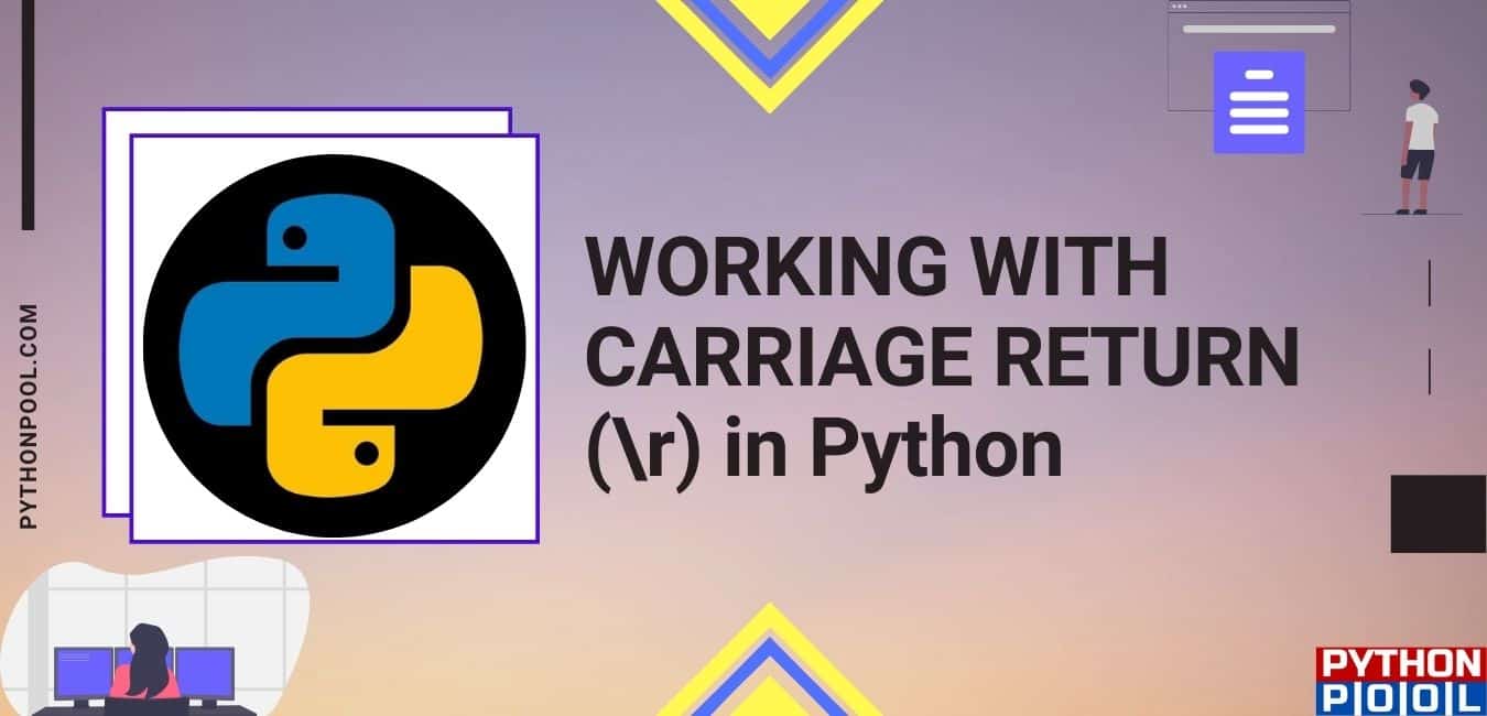 how to type a line return in a python text editor