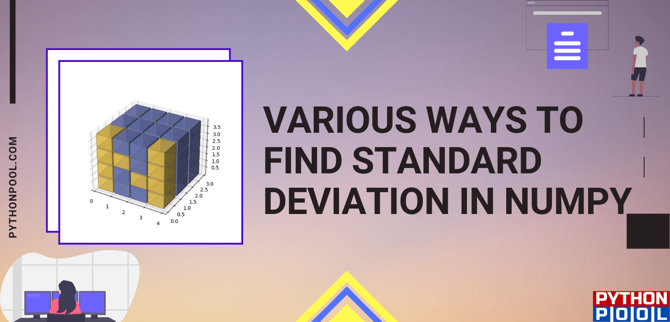 numpy standard deviation