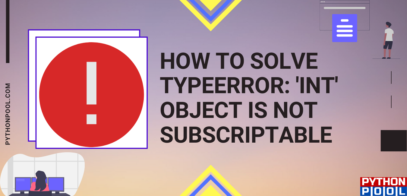 typeerror: 'int' object is not subscriptable