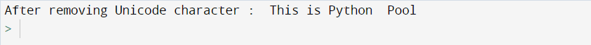 Using ord() method