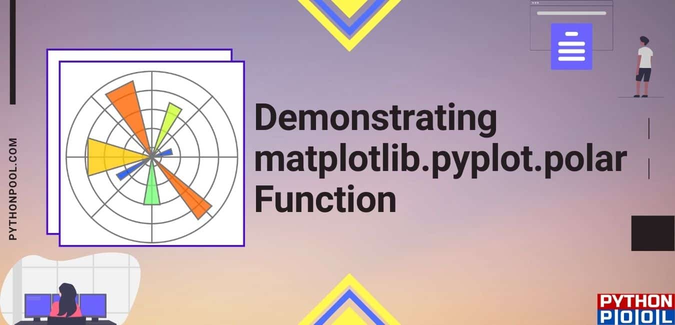 Matplotlib pyplot polar