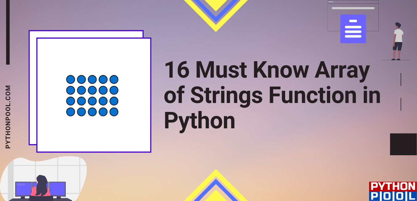 array of strings python