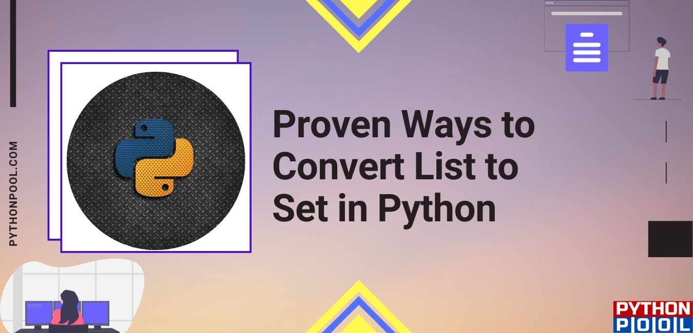 convert list to set python