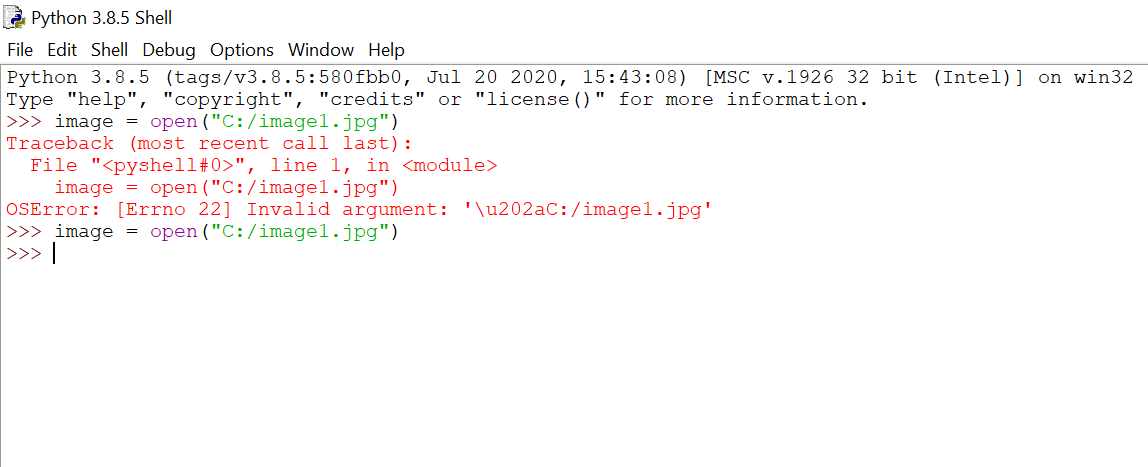 [Solved] OSError errno22 invalid argument - Python Pool
