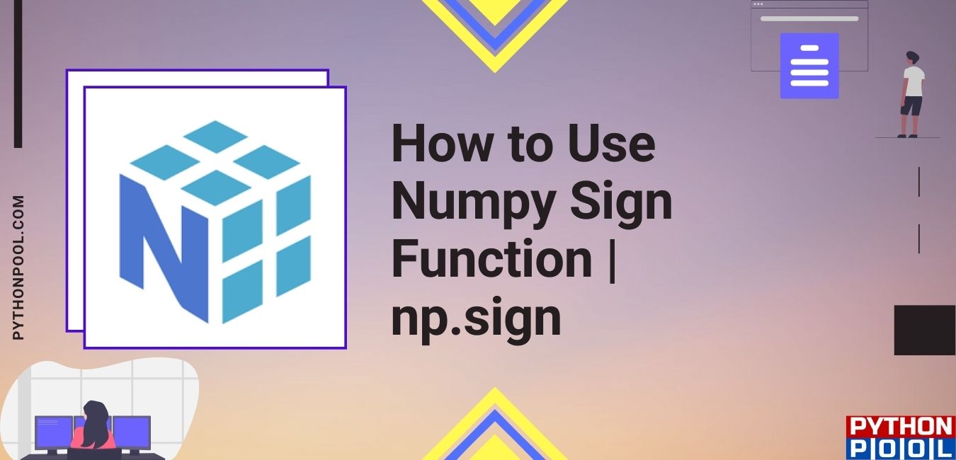 np.sign