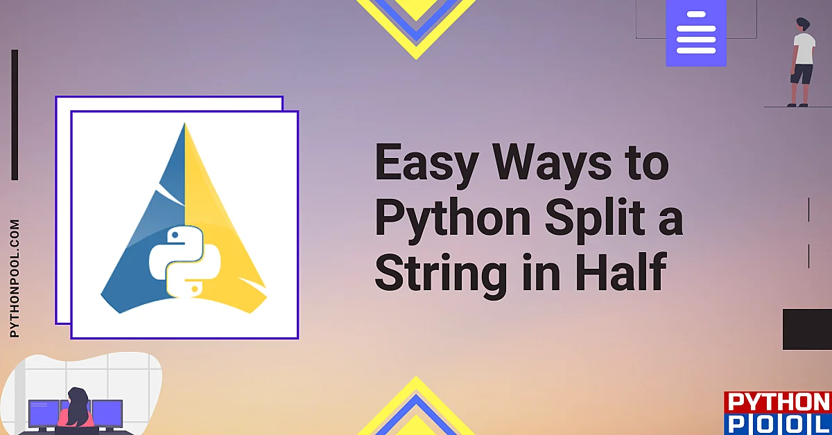 python split a string in half