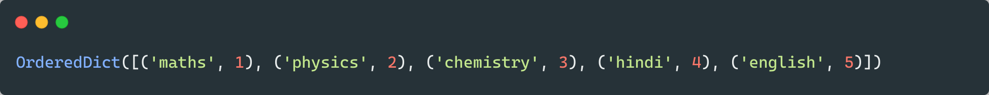 Things To Know About Python OrderedDict | collections.OrderedDict
