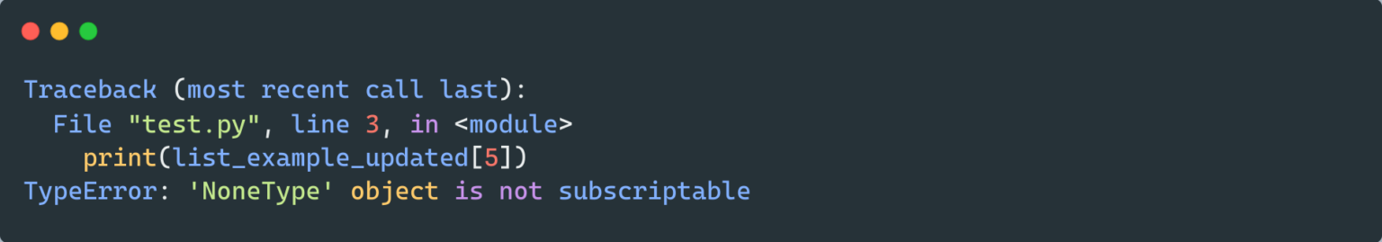 [Solved] TypeError: ‘NoneType’ Object is Not Subscriptable - Python Pool