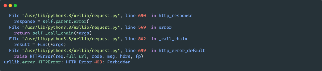 Fixed] Urllib.Error.Httperror: Http Error 403: Forbidden - Python Pool