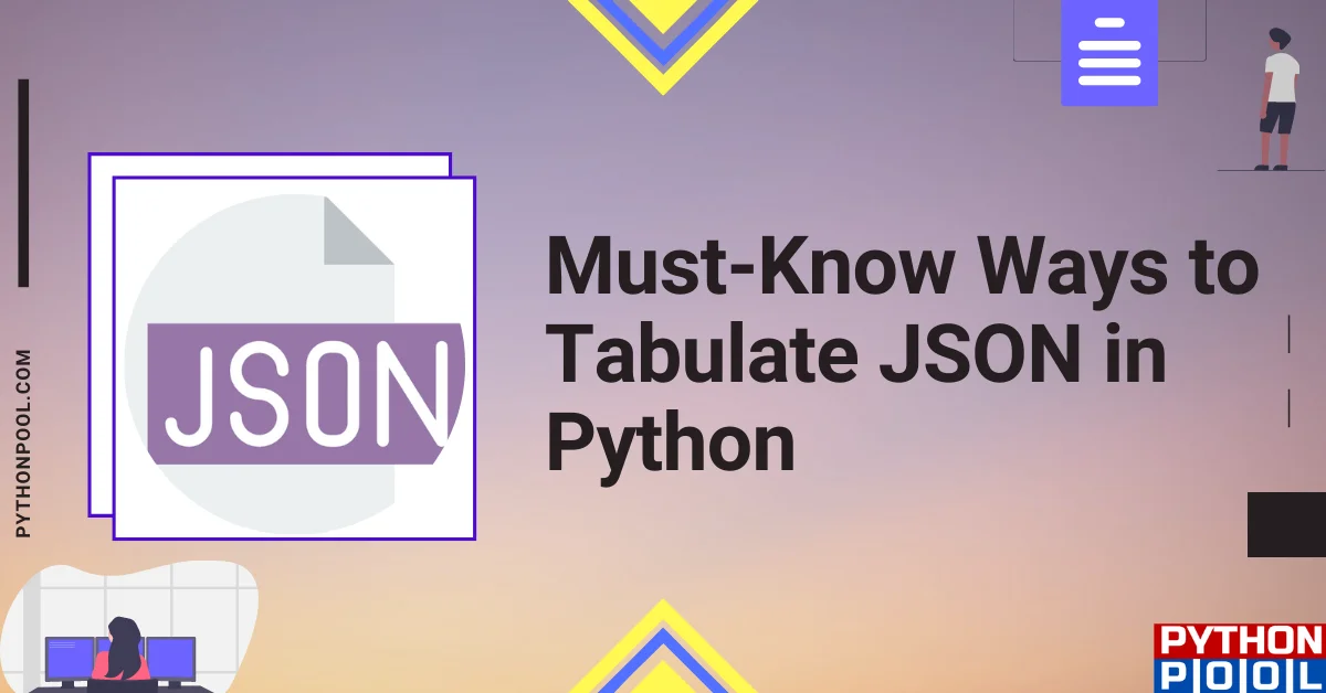 python tabulate JSON