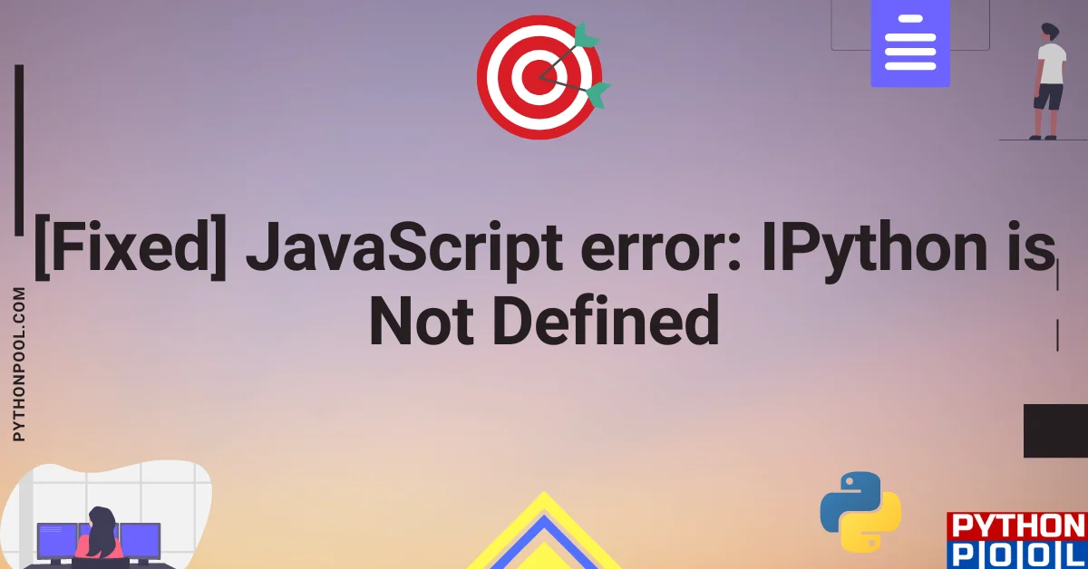 javascript error ipython is not defined