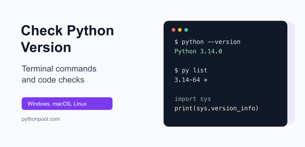 How to Check Your Python Version and Interpreter