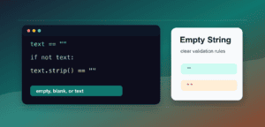 Empty String in Python: Check, Strip, and Validate Text