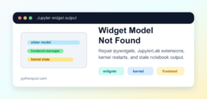 Fix Error Displaying Widget: Model Not Found