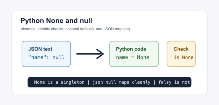 Python Null: What None Means and How to Check It
