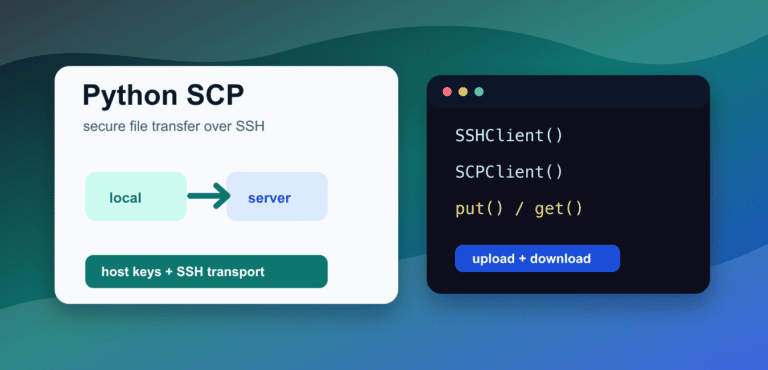 Scp Python Python SCP: Securely Copy Files Over SSH