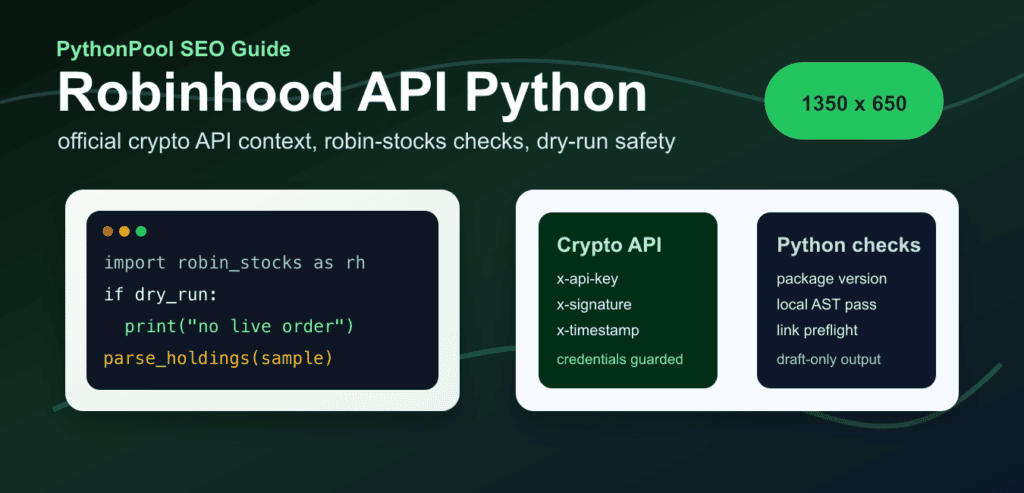 Robinhood API Python Guide: Crypto and robin-stocks